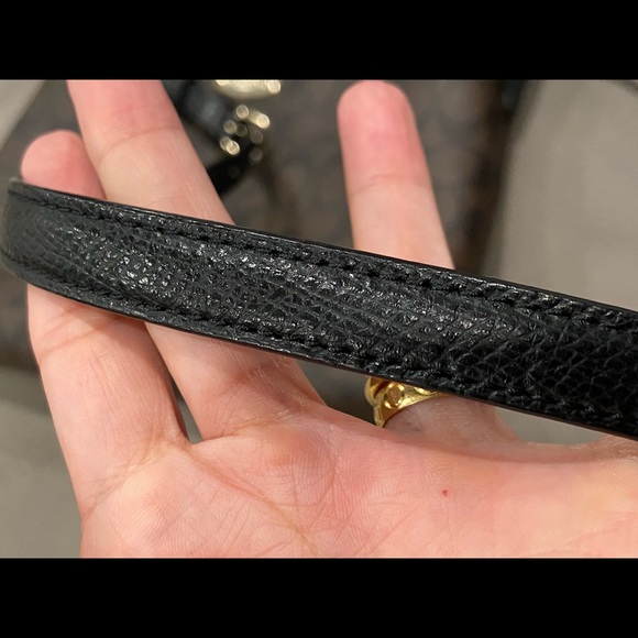 SOLD! Coach Crossbody bag, signature Canvas - Picture 10 of 14